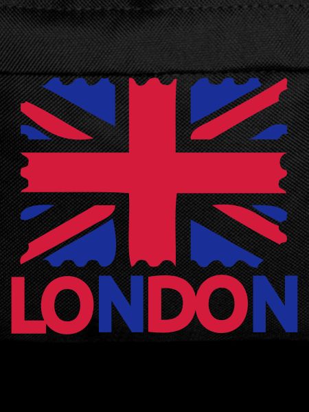 LONDON text UK Flag
