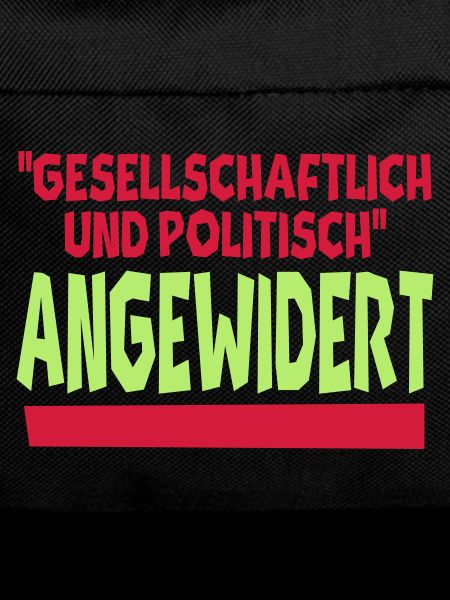 angewidert