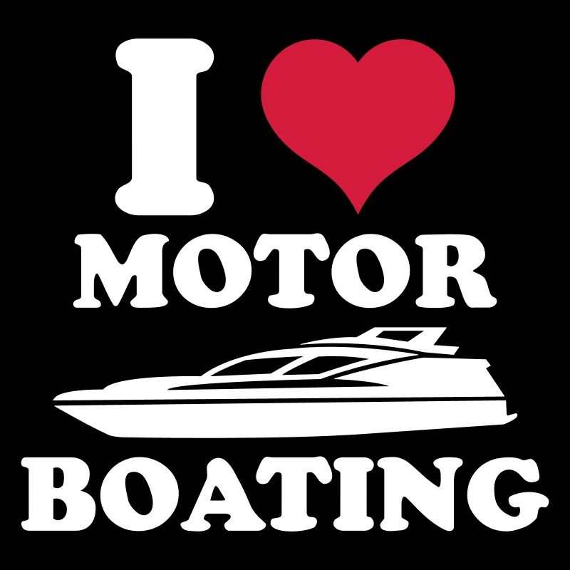 J’adore le bateau à moteur