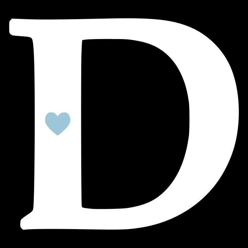 point d Initial letter
