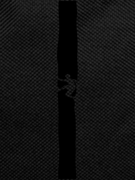 Climber in the fireplace