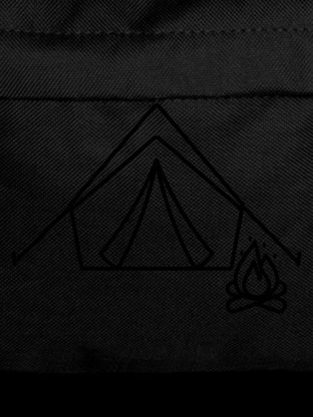 Camping Tent Campfire Icon