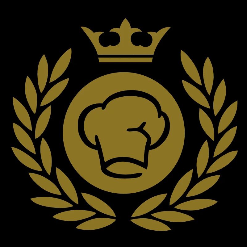 Laurel wreath (chef's hat) 01