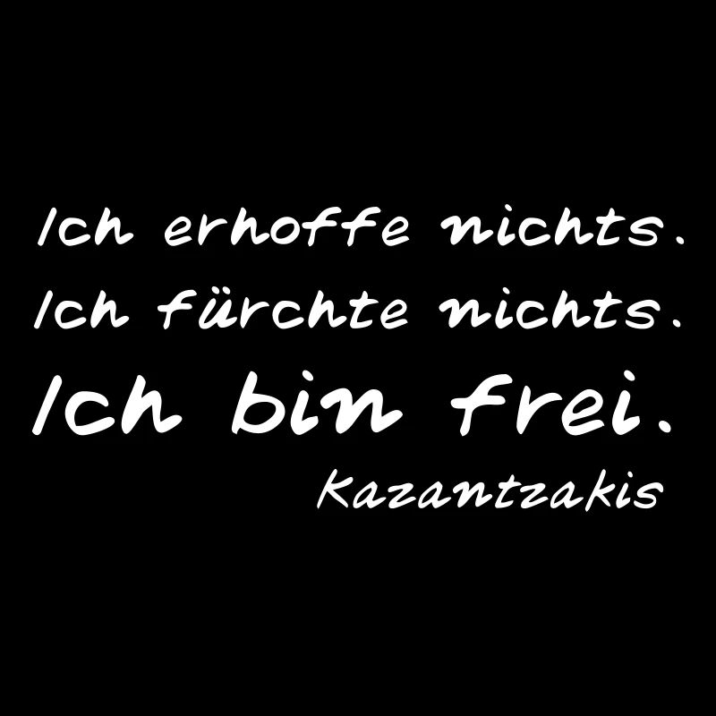 Kazantzakis - Ich bin frei!