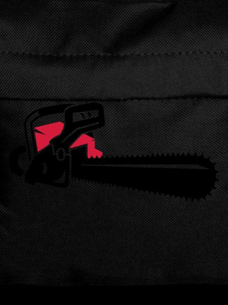 A chainsaw