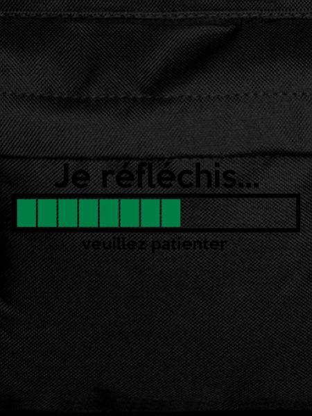 je réfléchis