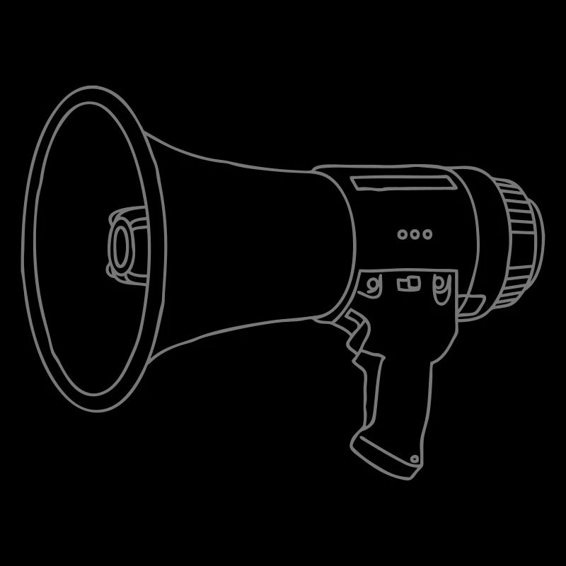 Bullhorn / megaphone 2