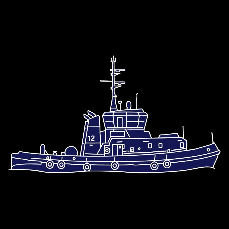 Schlepper Schleppschiff 2