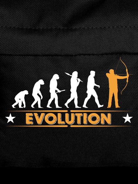 Bogenschiessen Evolution - orange/weiss