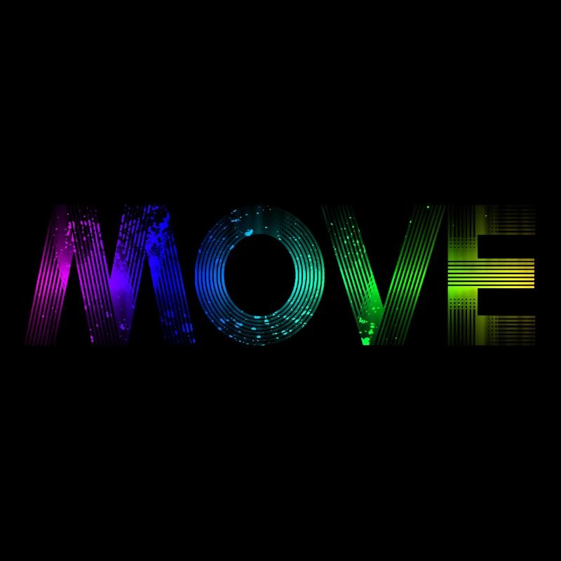 Move - rainbow