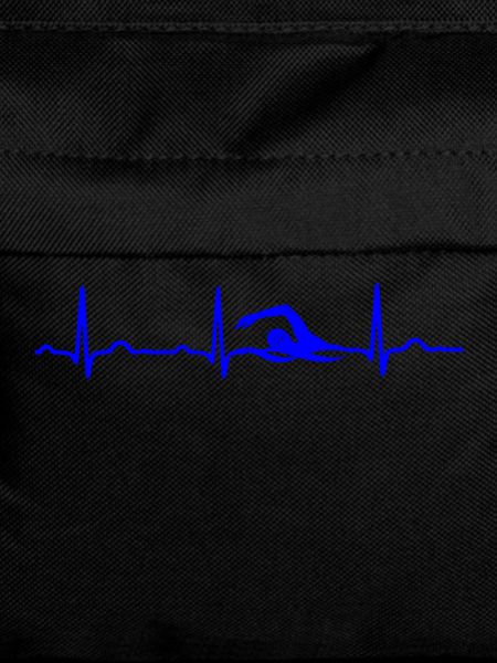 ECG HEARTBEAT SWIMMER Blue