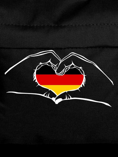 I love Germany - heart hands