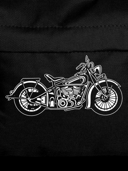 Chopper / Bobber Motorcycle 03_white