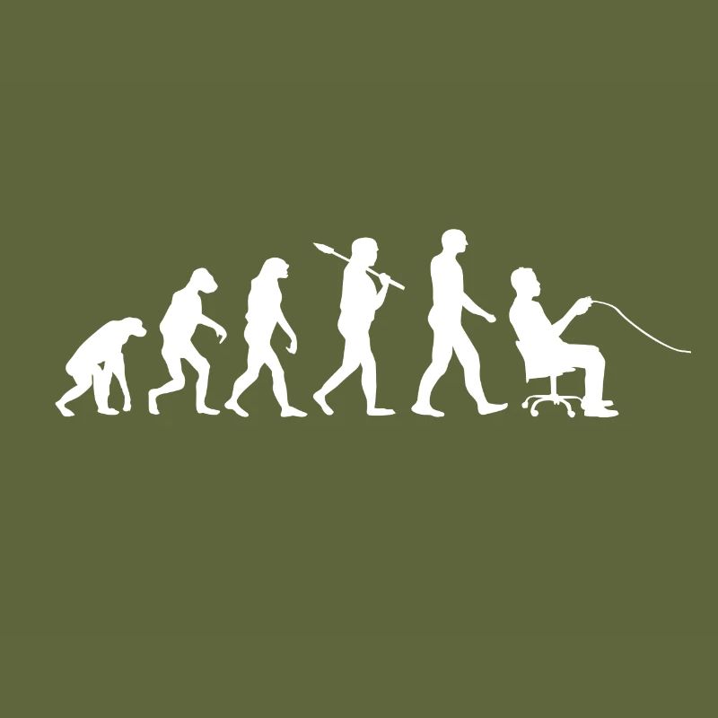 Gamer Evolution Shirt · Video Games · Computer