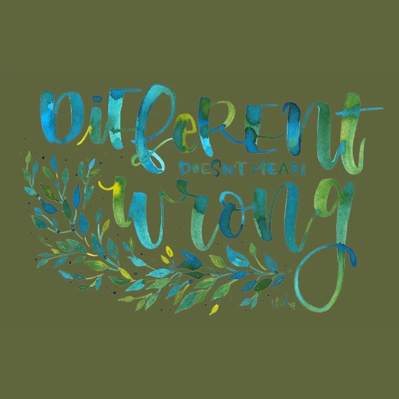 Different, not wrong