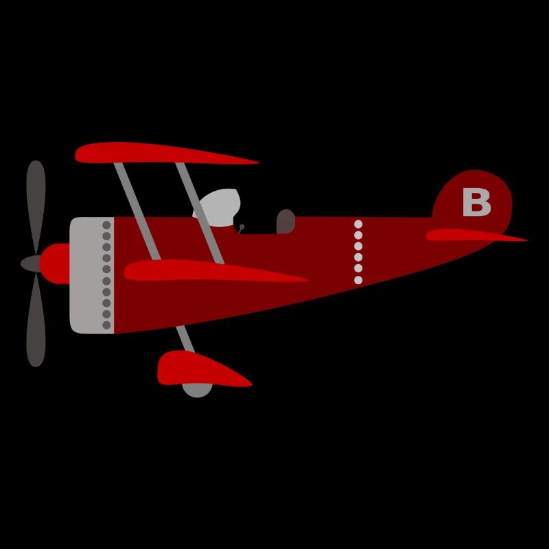 Plane red