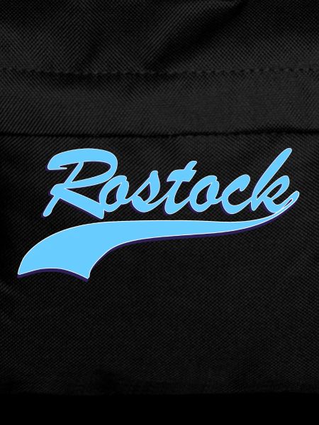 Rostock retro lettering