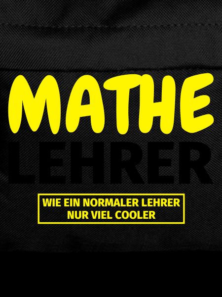 Mathelehrer Geschenk