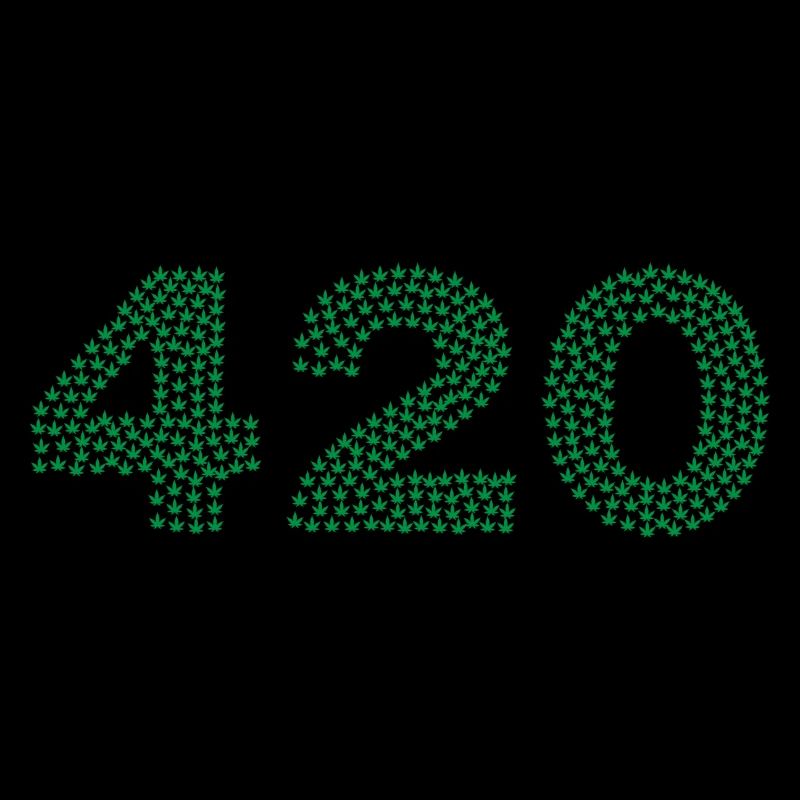 420 Hanfblätter Cannabis Geschenk Geschenkidee