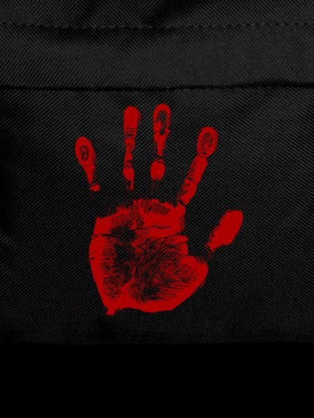 The bloody hand. gift