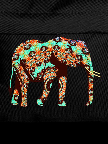 Indischer Elefant Mandala Muster