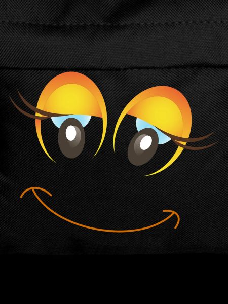 Happy female smiley present idea