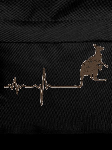 Gift heartbeat kangaroo