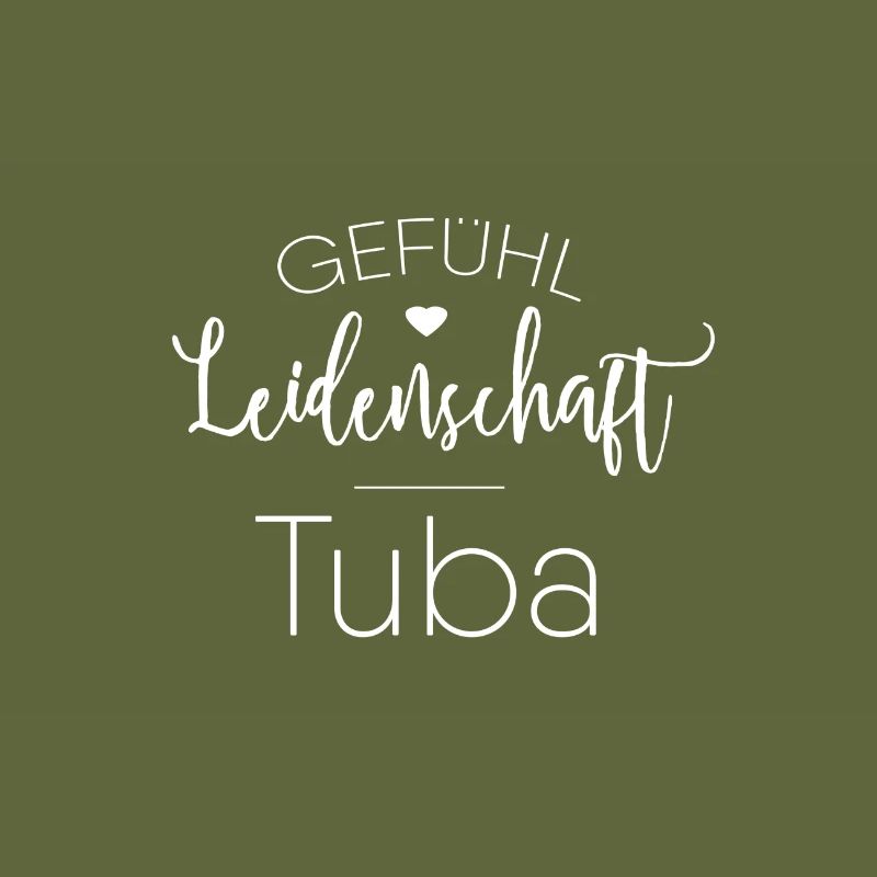 Tuba Instrument Geschenk