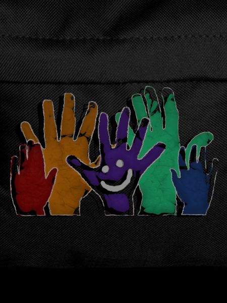 HELLO hands - grunge style