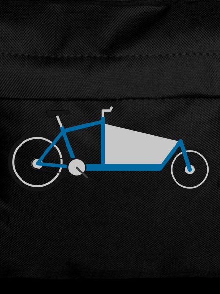 Cargo bike blue