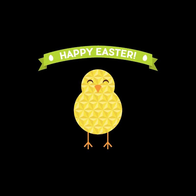 Happy Easter Kücken Oster Geschenk Idee Shirt