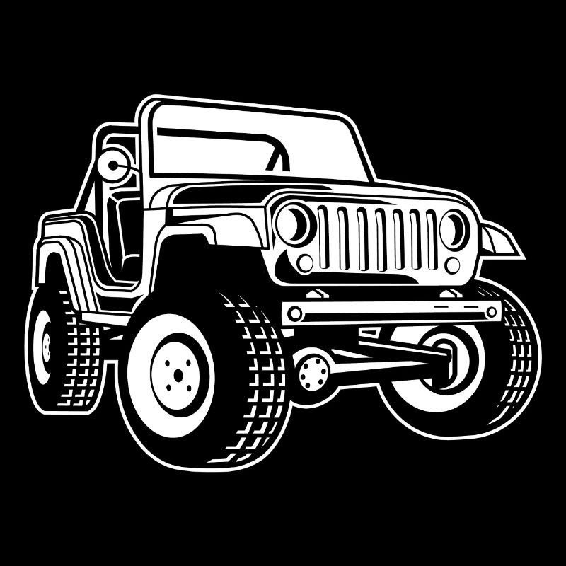 Off-road vehicle / Jeep SUV 03_white