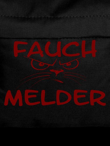 "Fauch detector" cat red