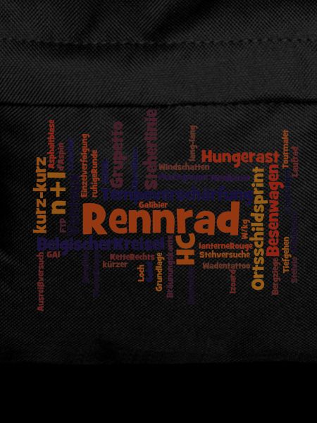 Wordcloud Road Bike