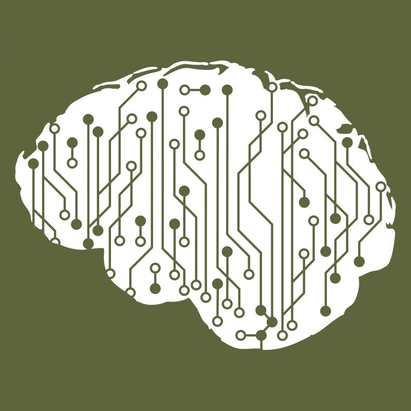 Electrical Brain CPU Data Circuit Computer