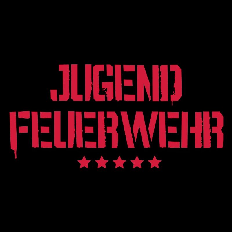 Young firefighters with star