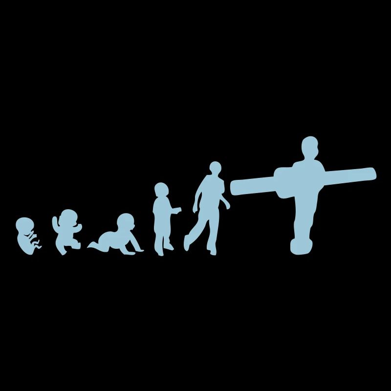 Evolution Figure character played football