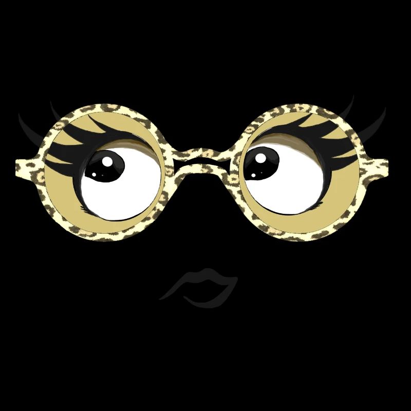 glasses eyes