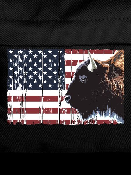 Buffalo - USA flag