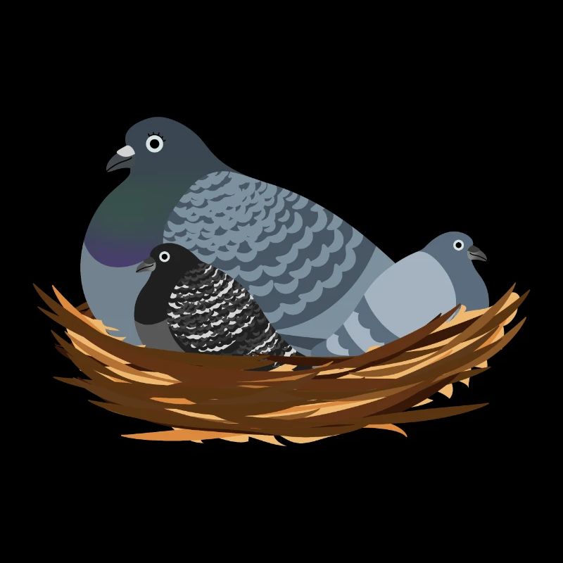 Maman Pigeon Ami