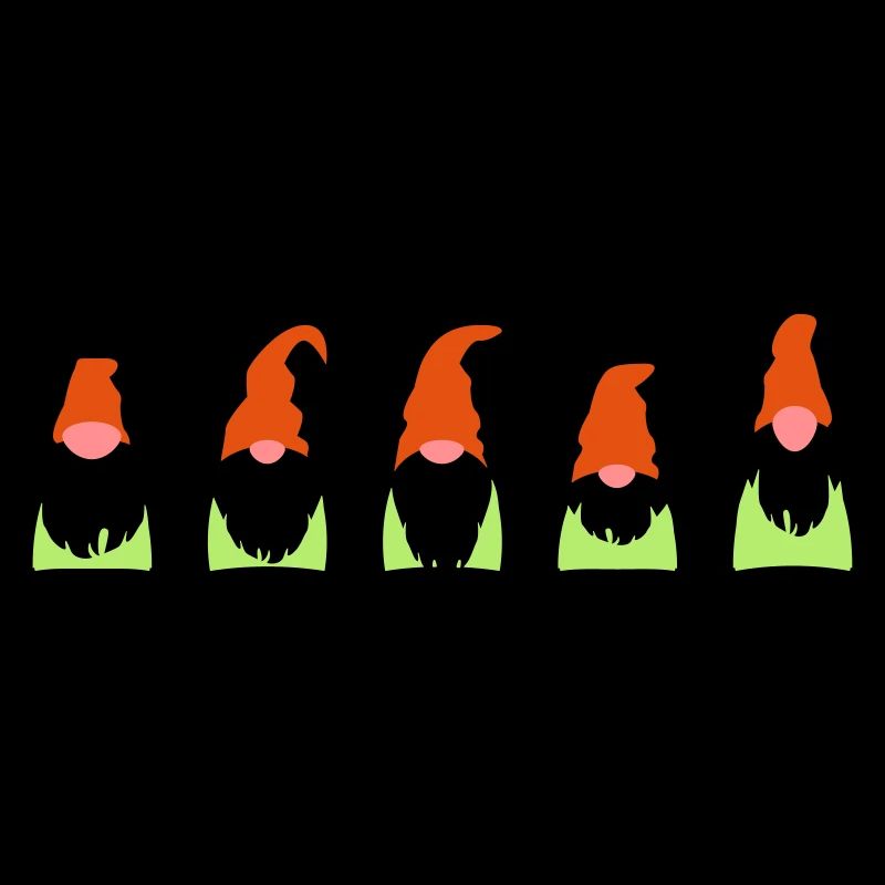 midgets dans une rangée