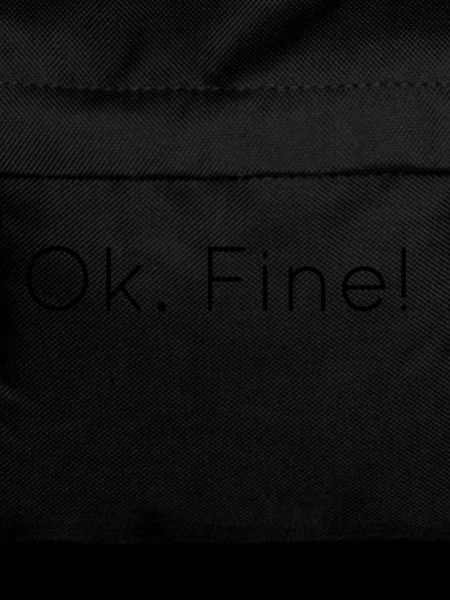 Ok fine