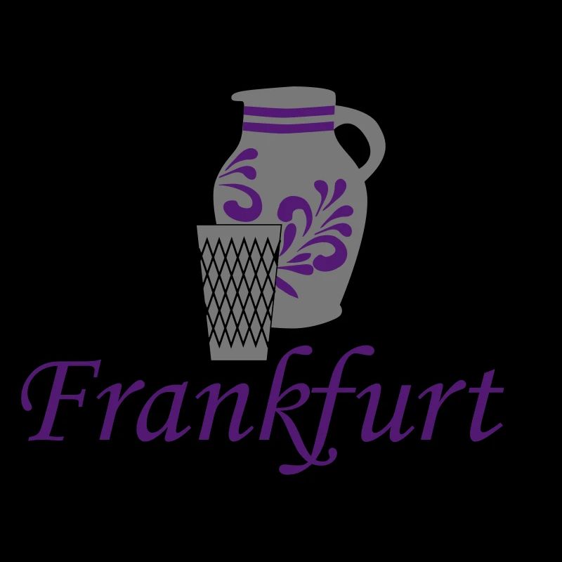 Frankfurt - Bembel - Geripptes