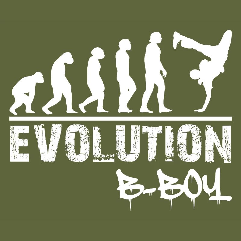 Breakdance Evolution B-Boy Breakdancer Gift