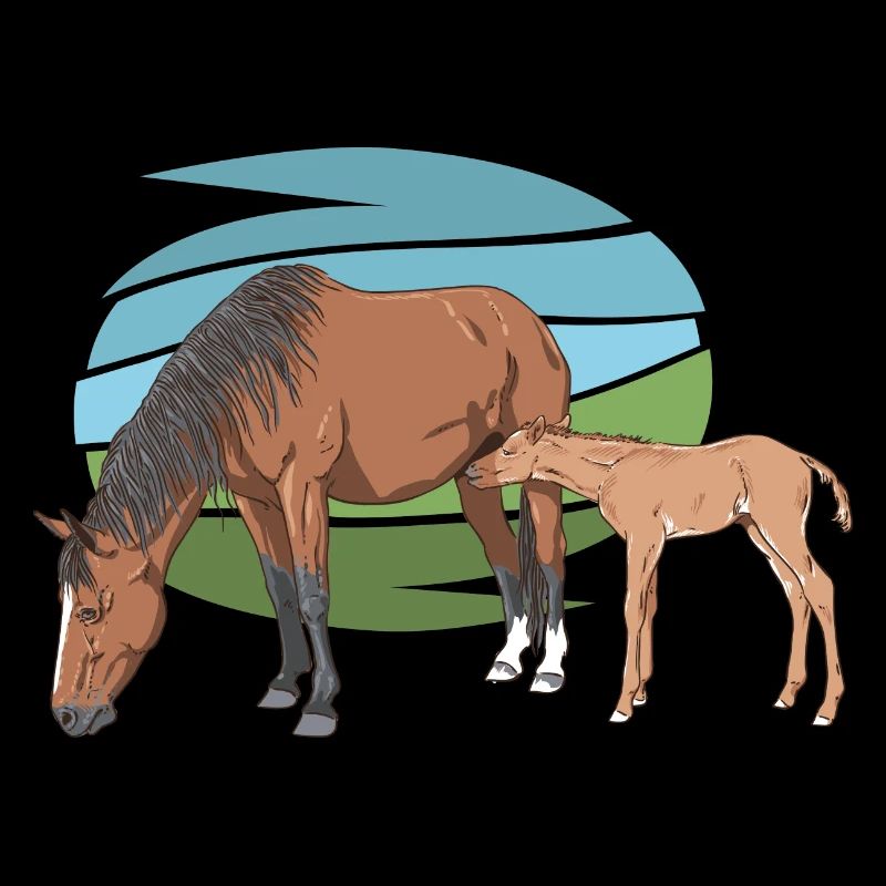 Mare and Foal
