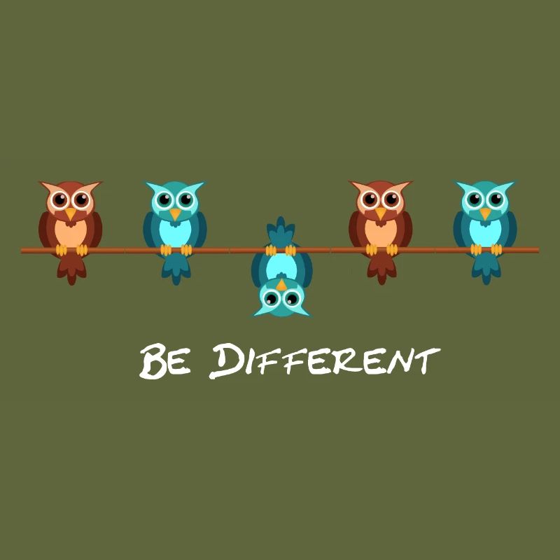 Be different