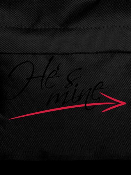 Hes mine Arrow Design