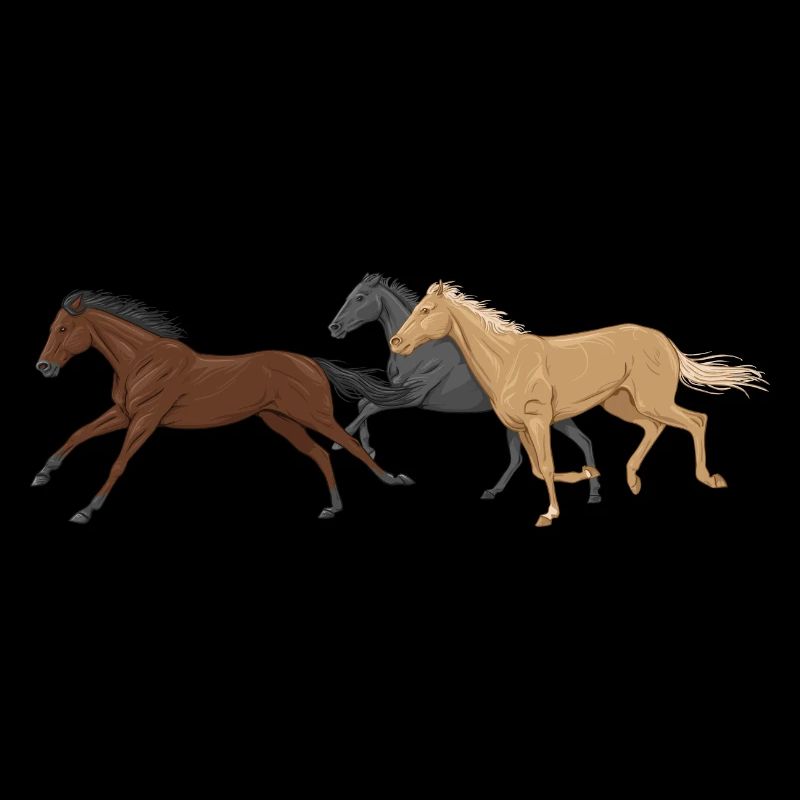 Three Horses