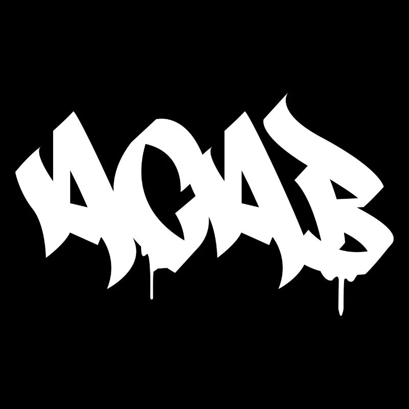 ACAB graffiti tag