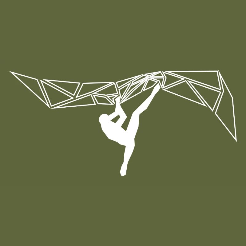 climber geometric white